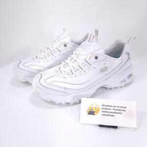 Skechers DLites Athletic Running Lace Up Shoe Womens Size 6 11931 White